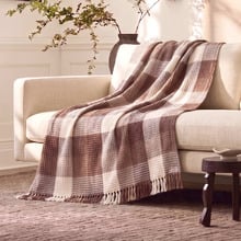 Fritz Yarn-Dyed Washed Cotton Waffle Throw